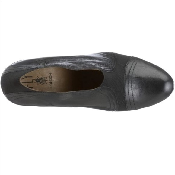 Fly London Leather Sonny Ankle Boot in black - Picture 5 of 10